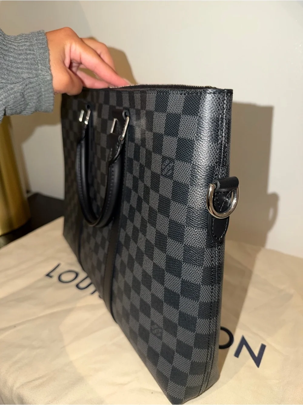 Louis Vuitton - Damier Graphite Anton Briefcase